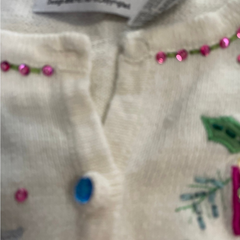 Tiara international Christmas collection, vintage cardigan sweater Large - Picture 5 of 5